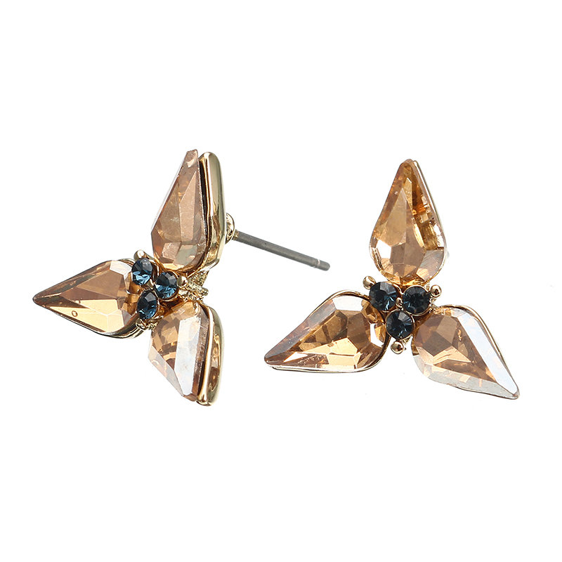 

JASSY® Trinity Crystal Earrings