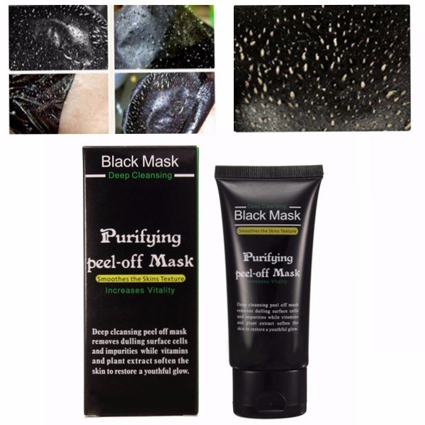 Blackhead Remover Cleaner Purifying Cleansing Peel Off Acne Black Mud Face Mask