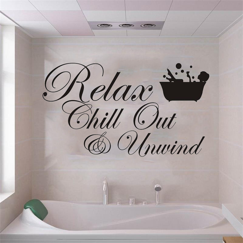 

Miico 3D Creative PVC Wall Stickers Home Decor Mural Art Removable Special Bath Words Wall Decals