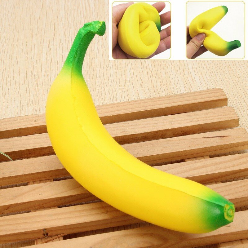 

18cm Squishy Banana Toy Slowing Rising Scented Gift Pressure Release Toy
