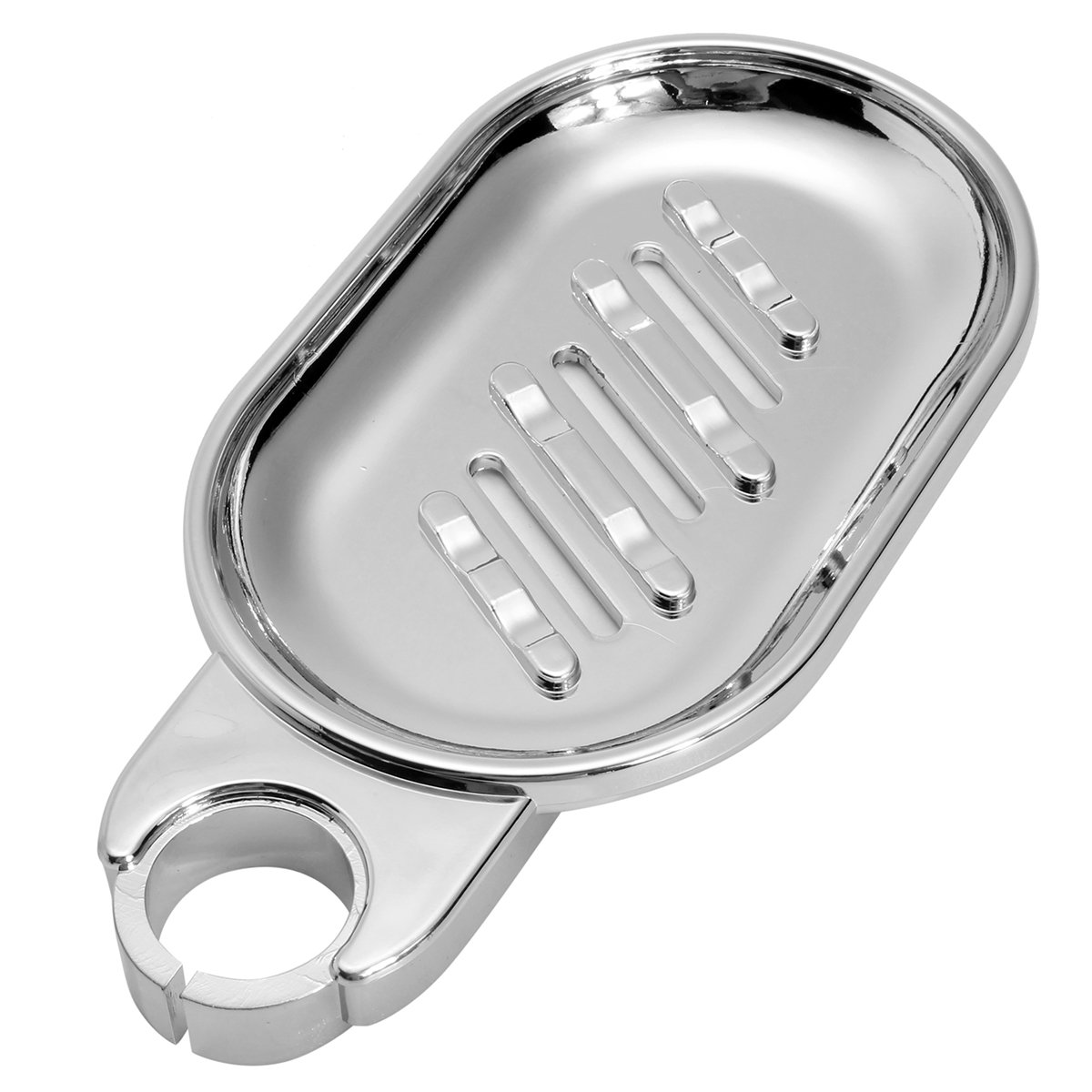 

Soap Dish Adjustable Shower Rail Slide Soap Plates