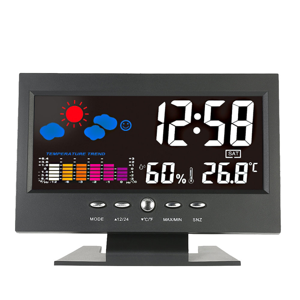 

Digital Alarm Clock Weather Station