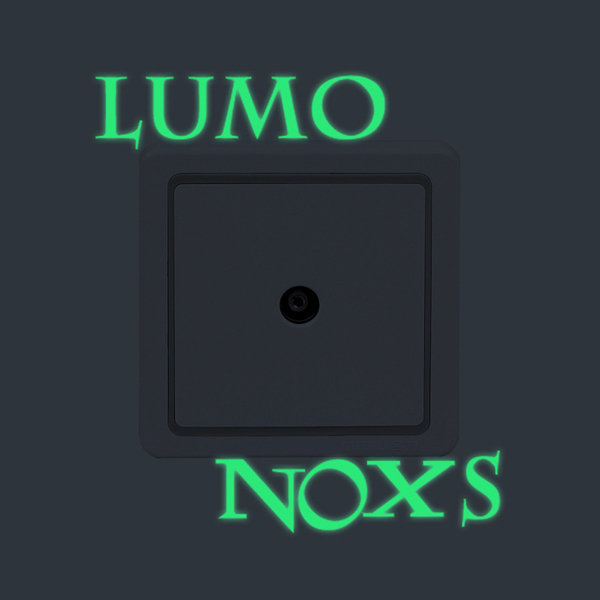

LUMO NOXS Creative Luminous Switch Sticker Removable Glow In The Dark Wall Decal Home Decor