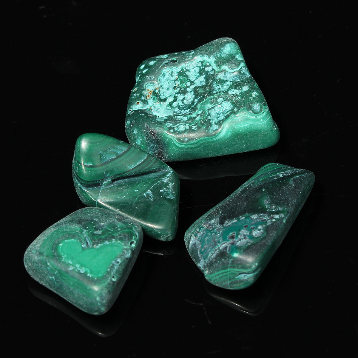 

6pcs DIY Crystal Chrysocolla Tumblestones Tumbled Stones Healing Crystal Gemstone