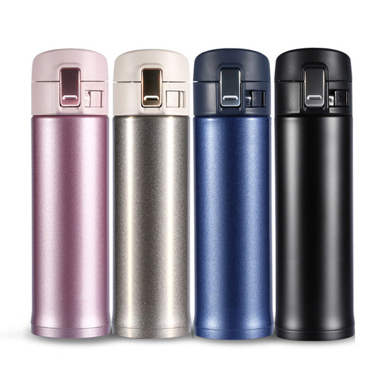 

Vacuum Stainless Steel Bottle, Red gold blue