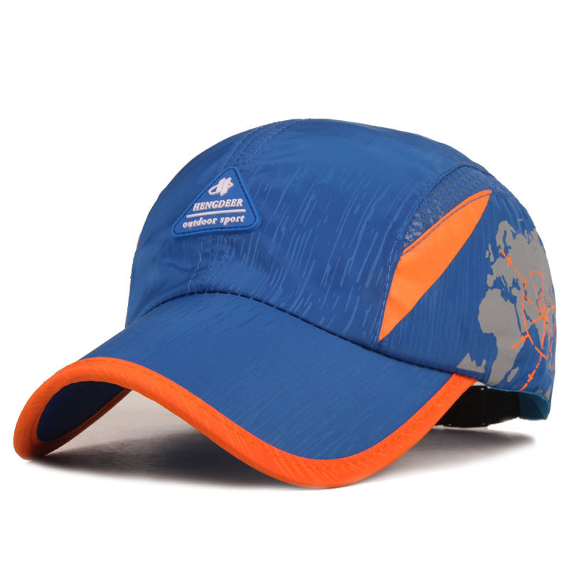

Breathable Quick-dry Baseball Cap, Red blue black grey army green royal blue orange fluorescence green