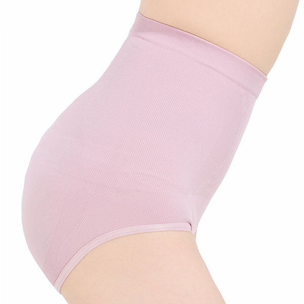 

Comfortable Seamfree Abdomen Control High Waist Underwear Shapewear For Women, Black nude pink coffee