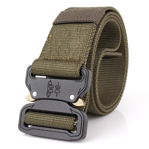 

125cm*4.5cm Quick Dry Nylon Military Tactical Strips Belt, Khaki