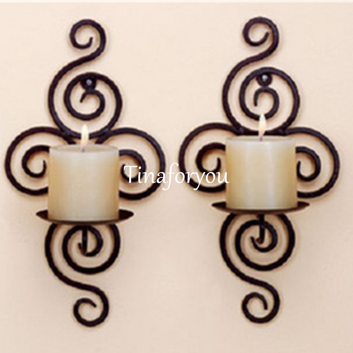 

Wall Hanging Sconce Candle Holder Furnishing Articles Handmade
