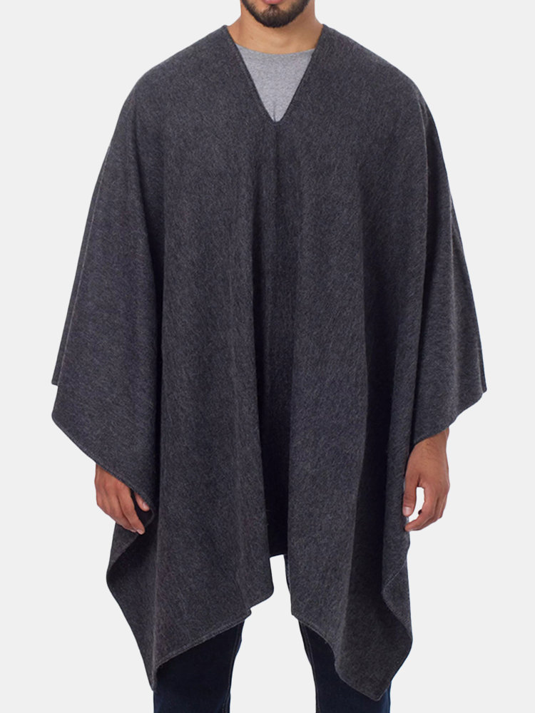 

Men's Cloak Shawls Woolen Coat