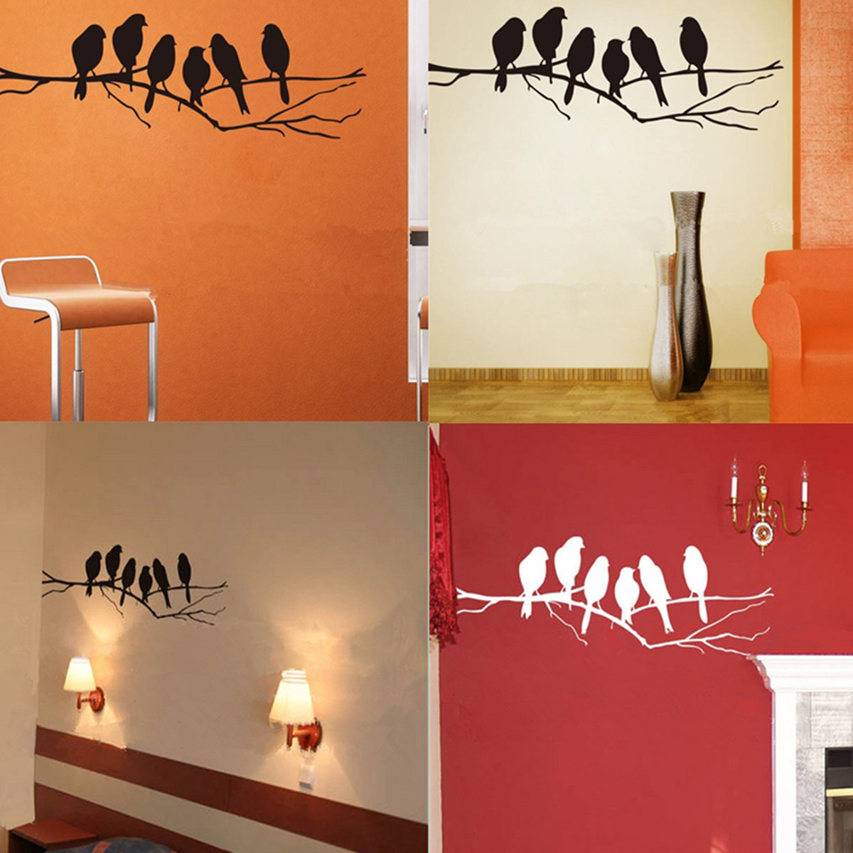 

Removable Birds Wall Stickers