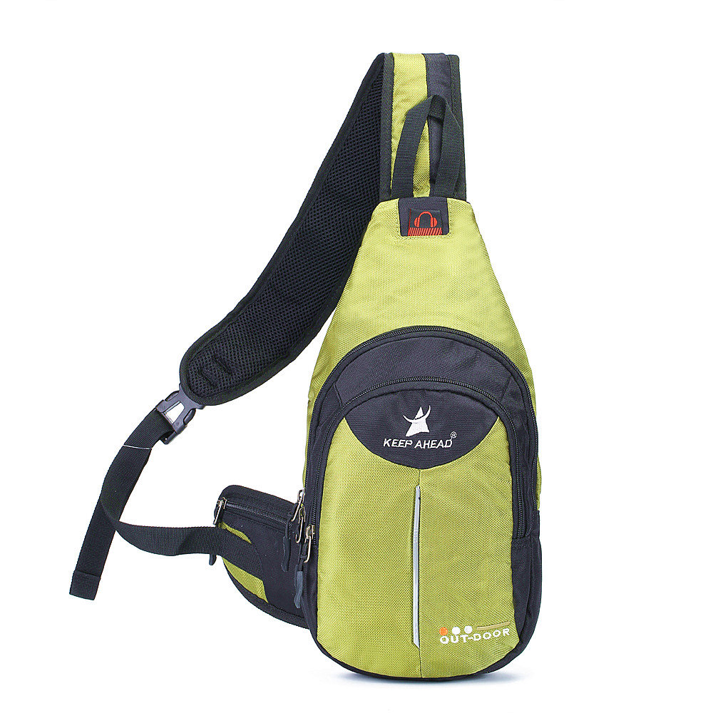

Nylon 12L Sport Casual Sling Bag Chest Bag Crossbody Bag, Orange