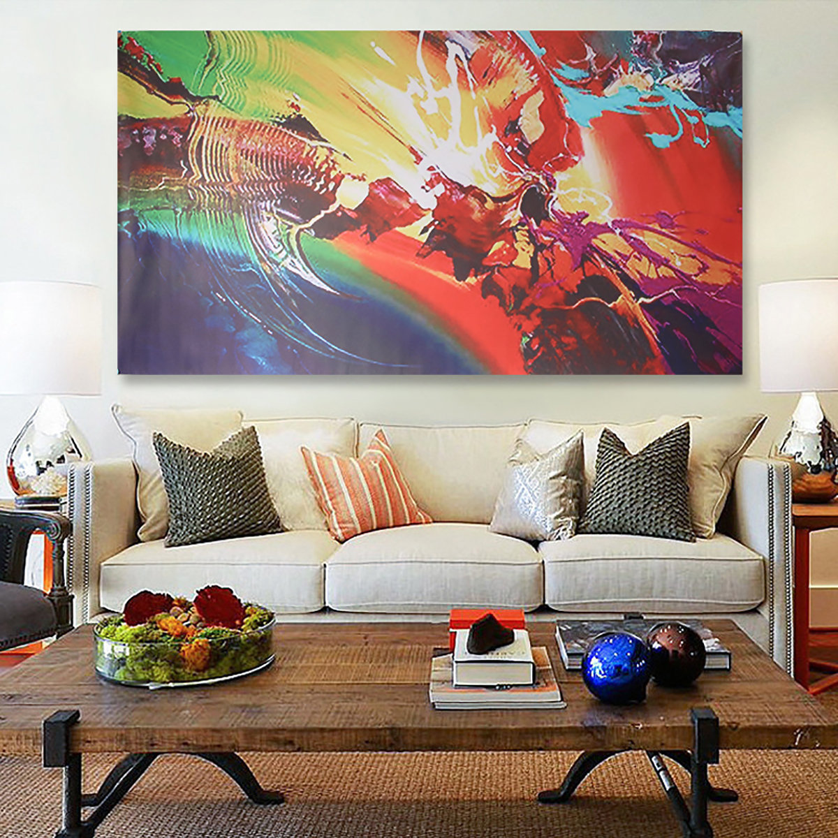 

Huge Modern Abstract Art Hand-painted Painting