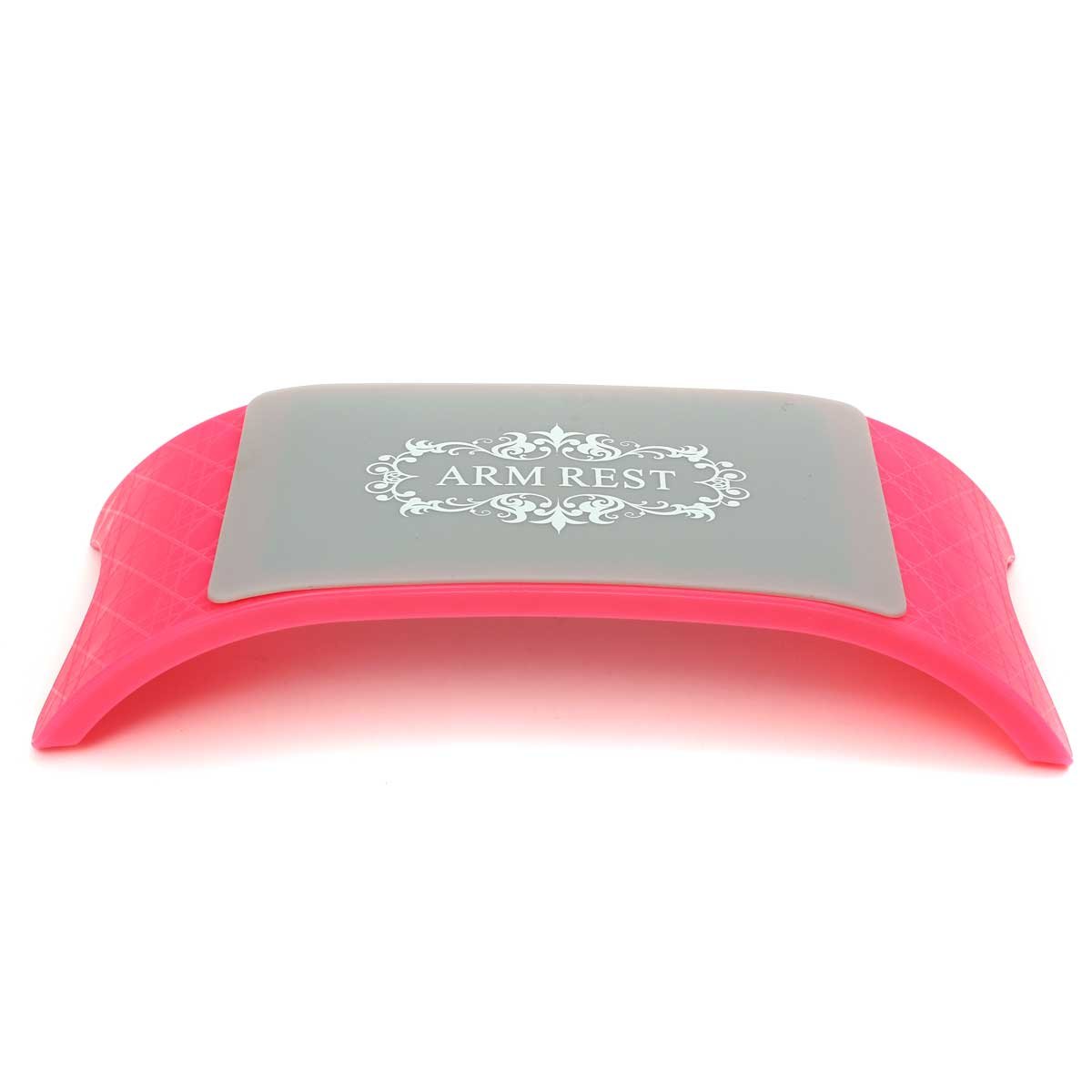 

4 Colors Manicure Hand Holder Nail Art Cushion Pillow Acrylic Rubber Arm Rest Pad Tool, White rose pink purple