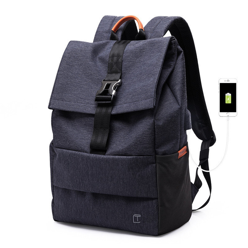 

TANGCOOL USB Port Backpack Casual Business Laptop Bags