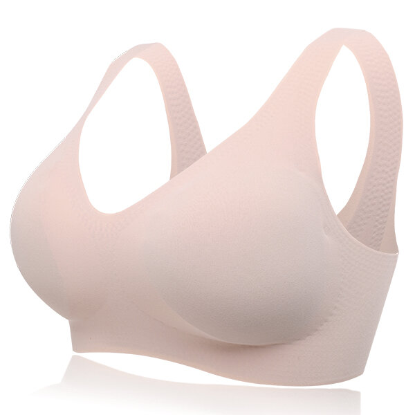 

Deep Plunge Seamfree Full Busted Bras, Black apricot