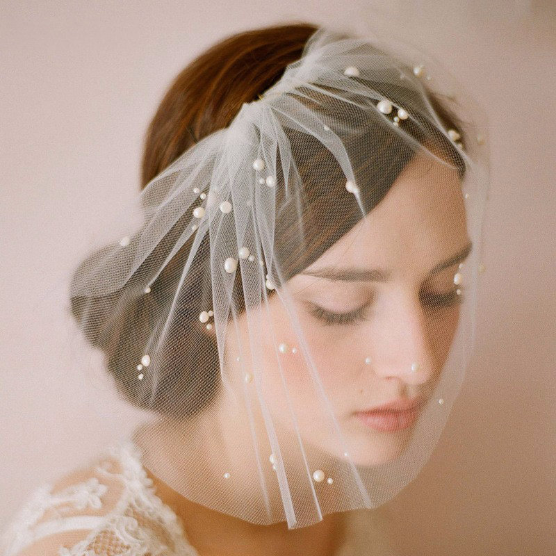 

Bridal Elegant Veil Cover Face Hair Accessories
