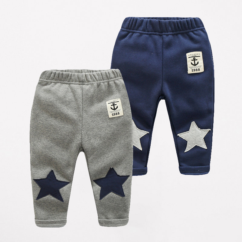 

Boys Thicken Sports Pants For 2Y-9Y