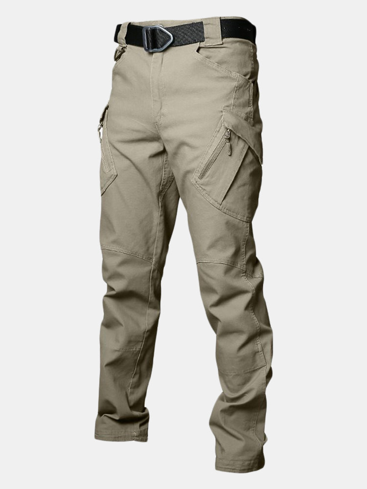 

Mens Muti-Pocketsactical Military Training Trousers Pants, Gray brown black khaki green