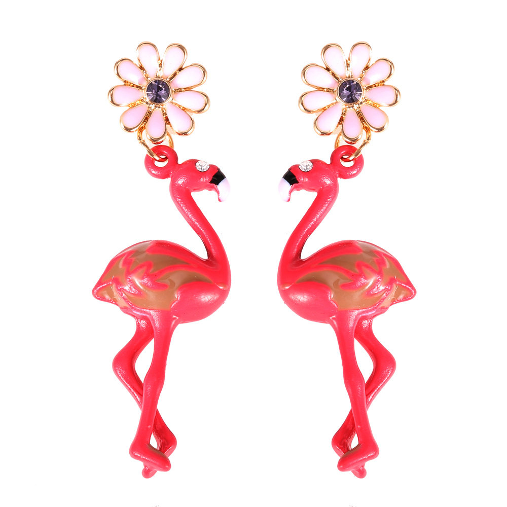 

Fashion Flamingos Daisy Charm Earrings