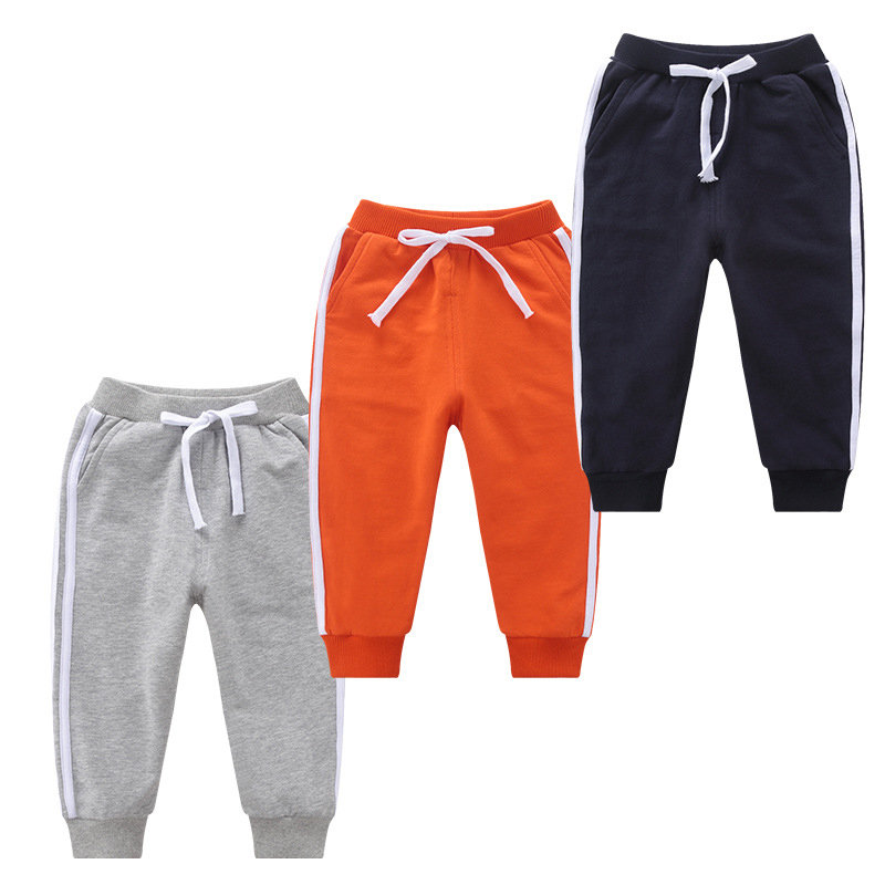 

Casual Sport Style Boys Pants For 1-11Y