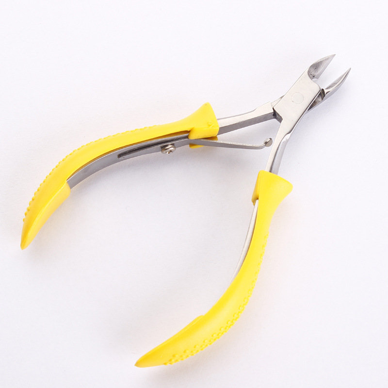 

Dead Skin Scissor Manicure Pedicure Nail Care Tool Stainless Steel Nipper Cutter Double Fork Cuticle