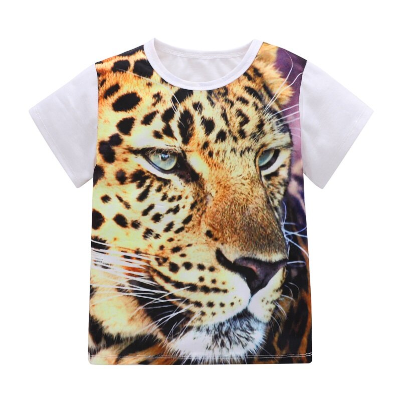 

3D Tiger Pattern Boy T-shirt 2Y-9Y