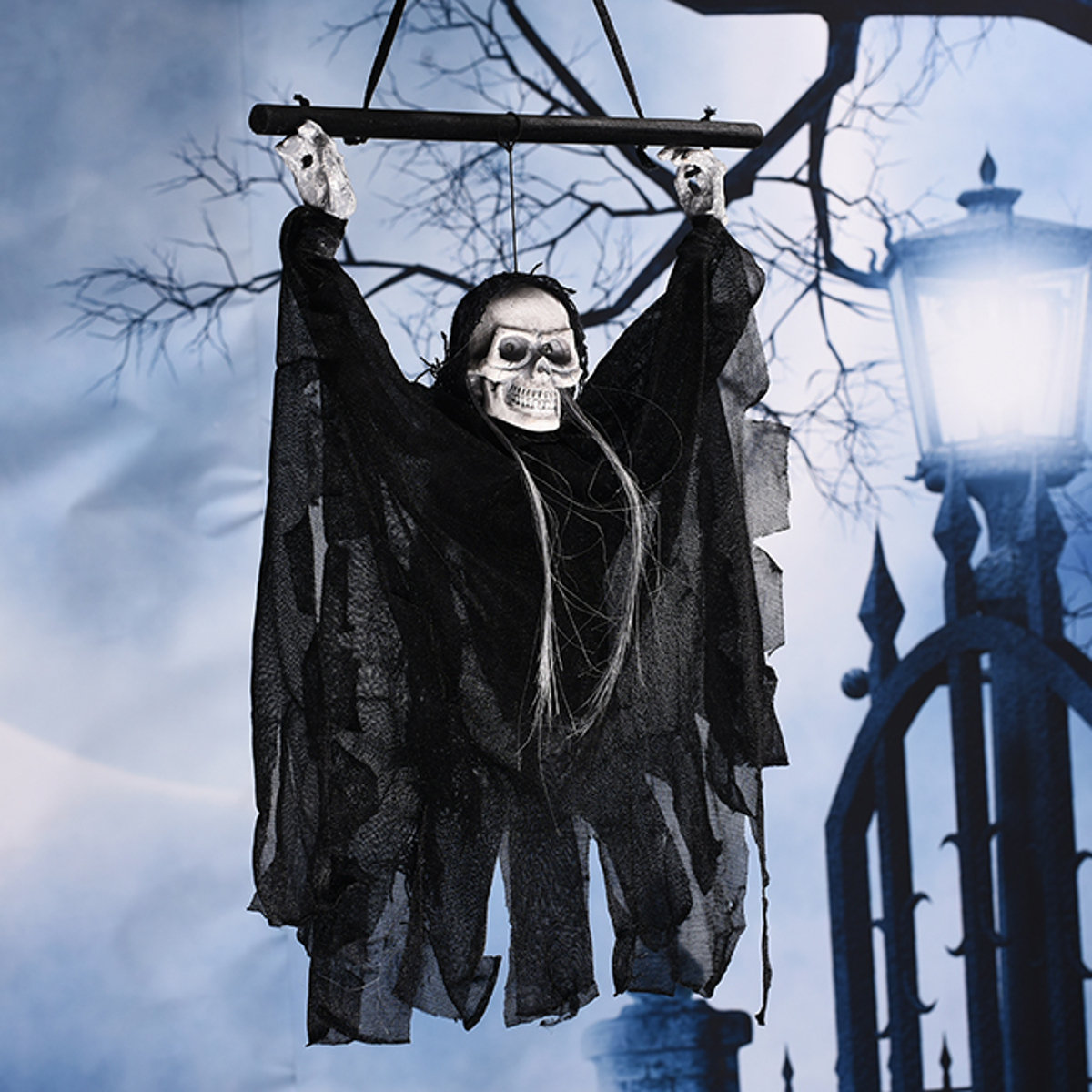 

Halloween Hanging Skull Skeleton