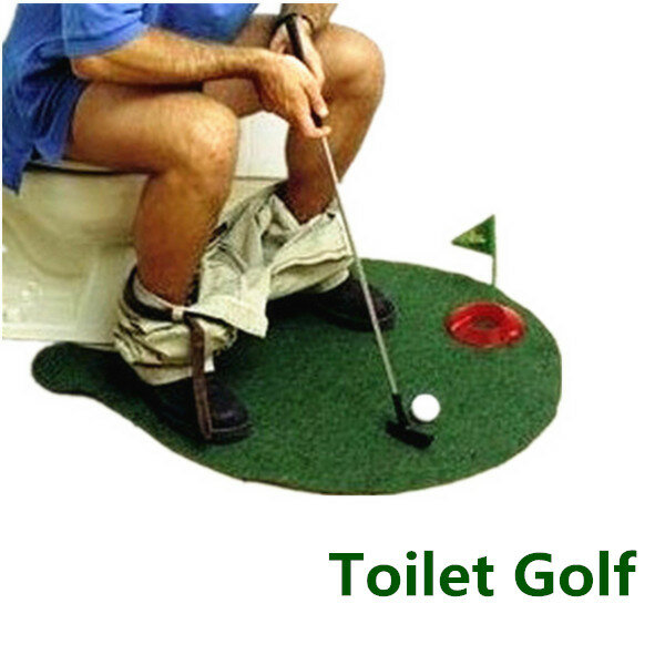 

Mini Toilet Golf Game Set
