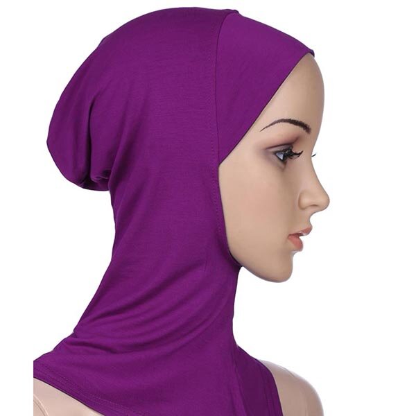 

Women Modal Cotton Solid Breathable Muslim Hijab Islamic Scarf Muslim Headscarf, Purple black white orange white pink apricot army green dark grey coffee rose blue red yellow