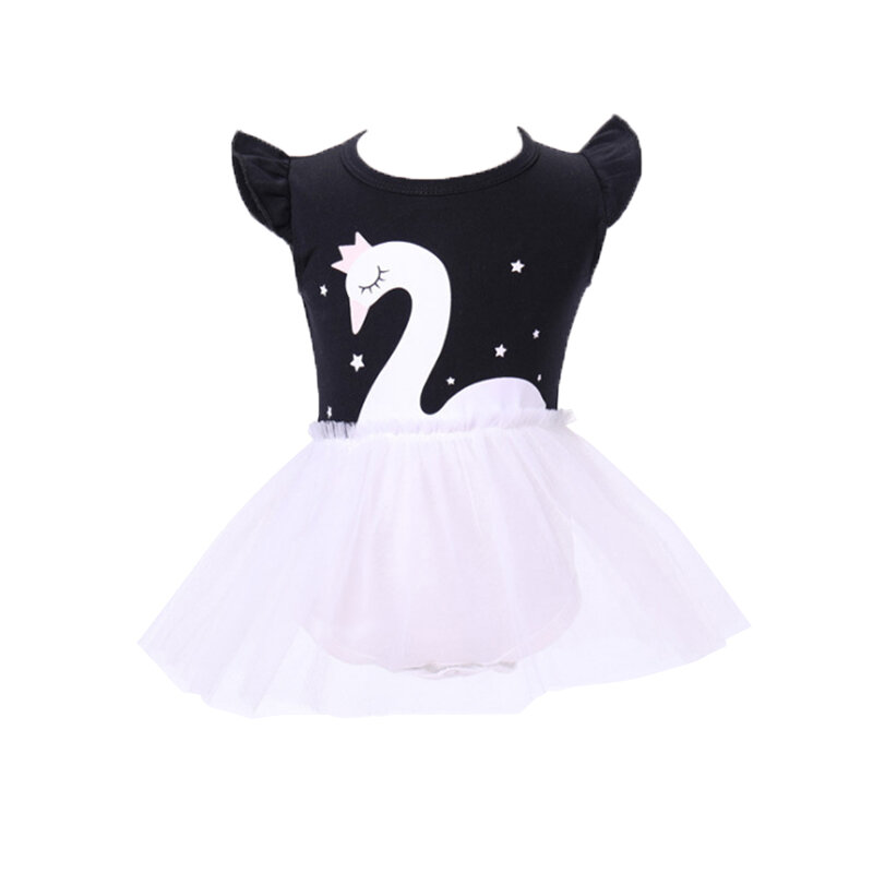 

Swan Girls Party Pageant Dress For 0-24M