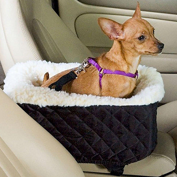 

Waterproof Pet Booster Car Seat Portable Foldable Pets Carri, Plaid camouflage