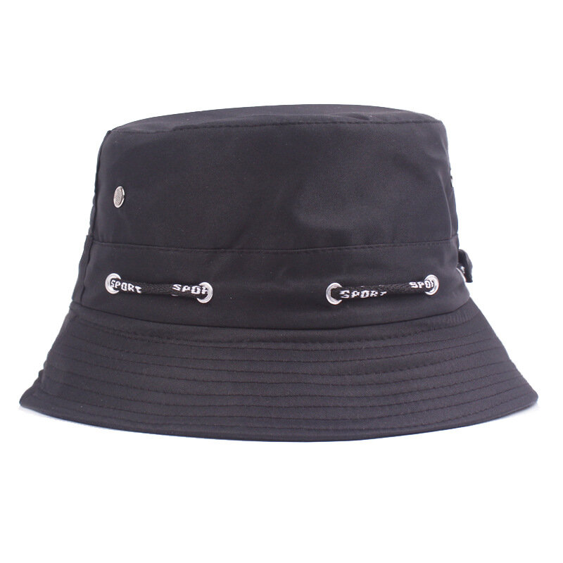 

Women Unisex Summer Foldable Breathable Lovers Fisherman Hats Casual Travel Sunscreen Bucket Hat, Rose black light grey navy red