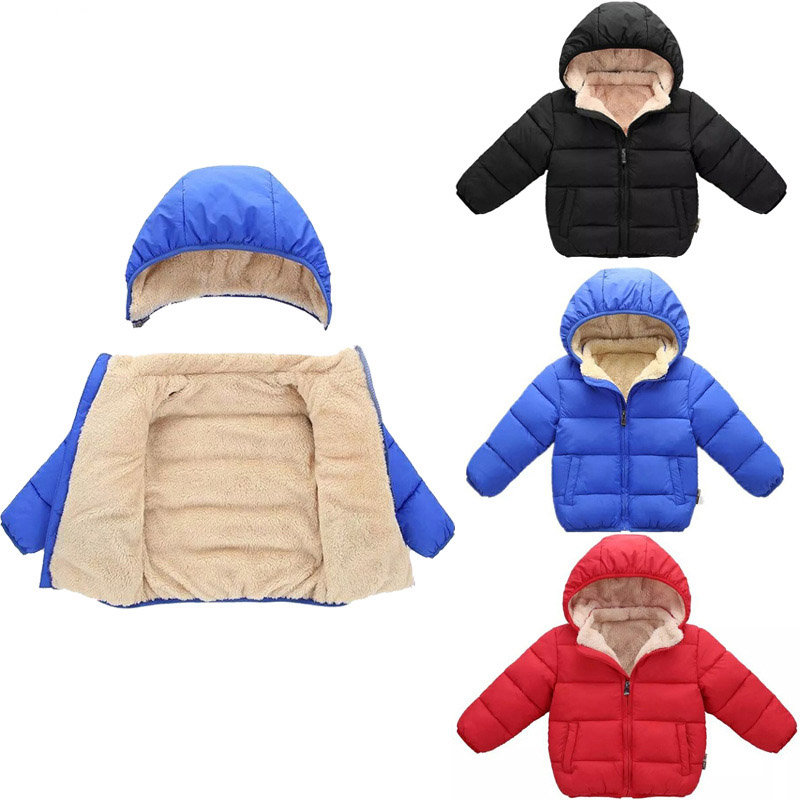 

Toddler Fleece Thicken Coat For 2Y-9Y