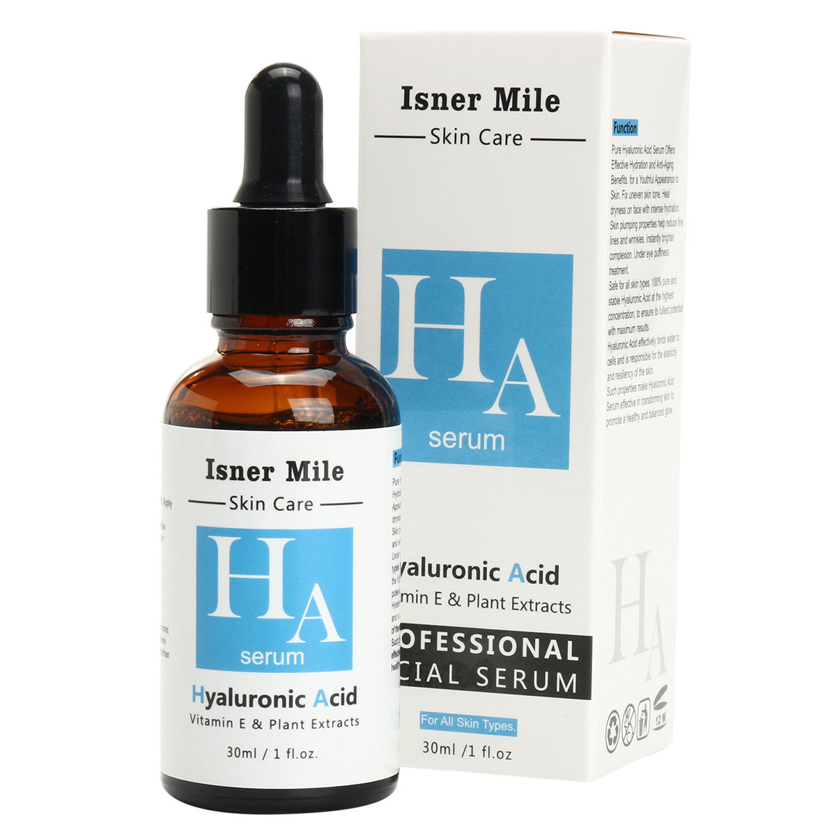 

Isner Mile Hyaluronic Acid Serum