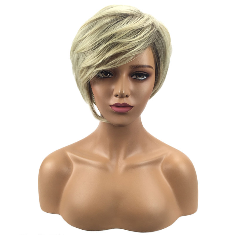 

30cm Synthetic Wigs, White