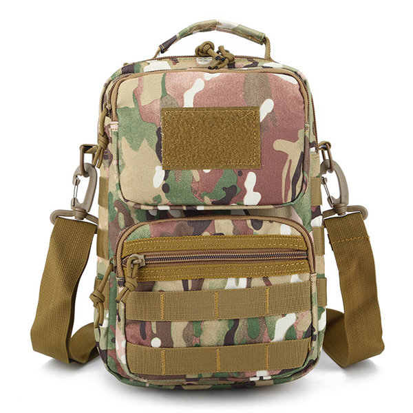 

Oxford Outdoor Waterproof Tactical Multifunction Crossbody, Black army green jungle camo acu camouflage