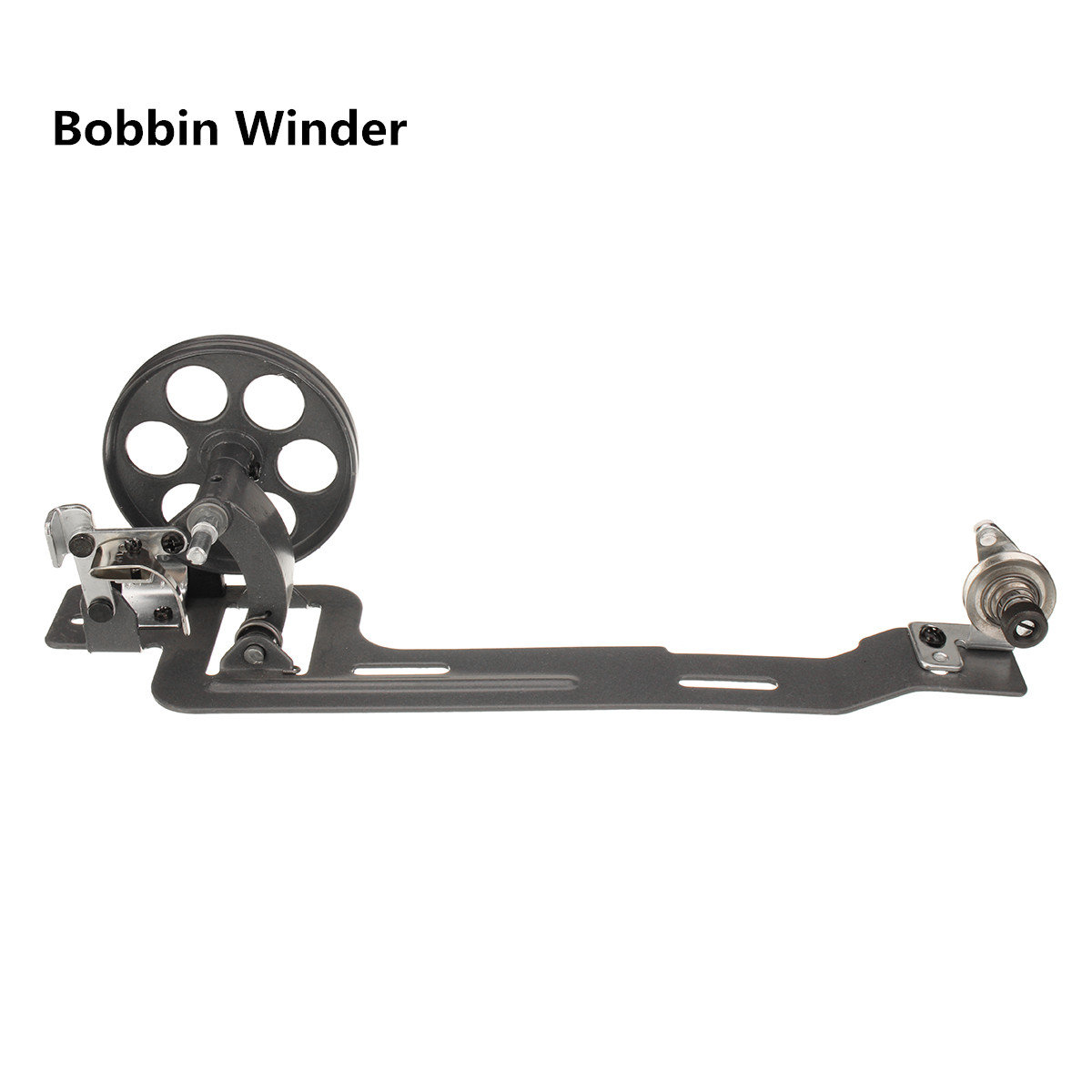 

Black Industrial Sewing Machine Bobbin Winder 3" Wheel Consew Singer For Juki Brother Etc.