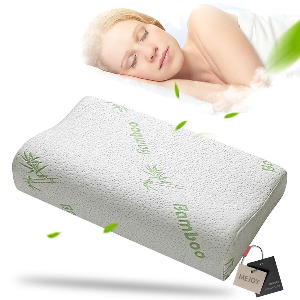 

Comfort Contour Orthopedic Bamboo Fiber Sleeping Pillow