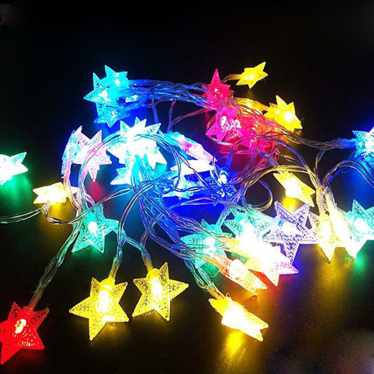 

10M 100 LED 220V Fairy String Star Light Lamp Wedding Xmas Party Outdoor Indoor Room Decor, Multicolor cold white warm white