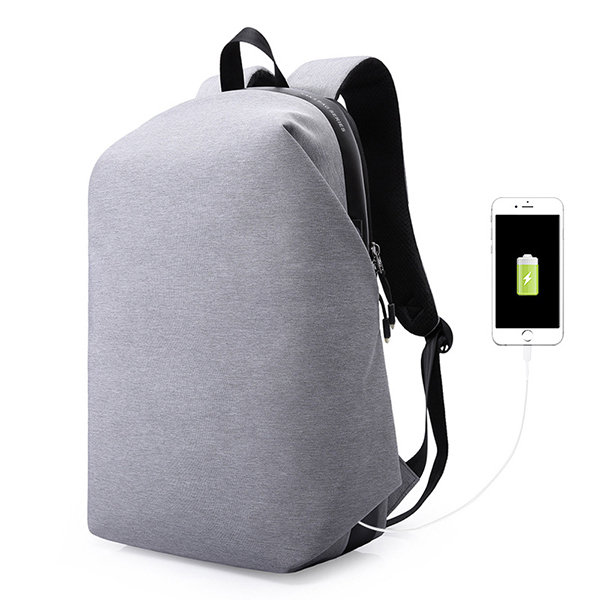 

Oxford Minimalistic Large Capacity 16″ Laptop Bag Backpack, Black grey