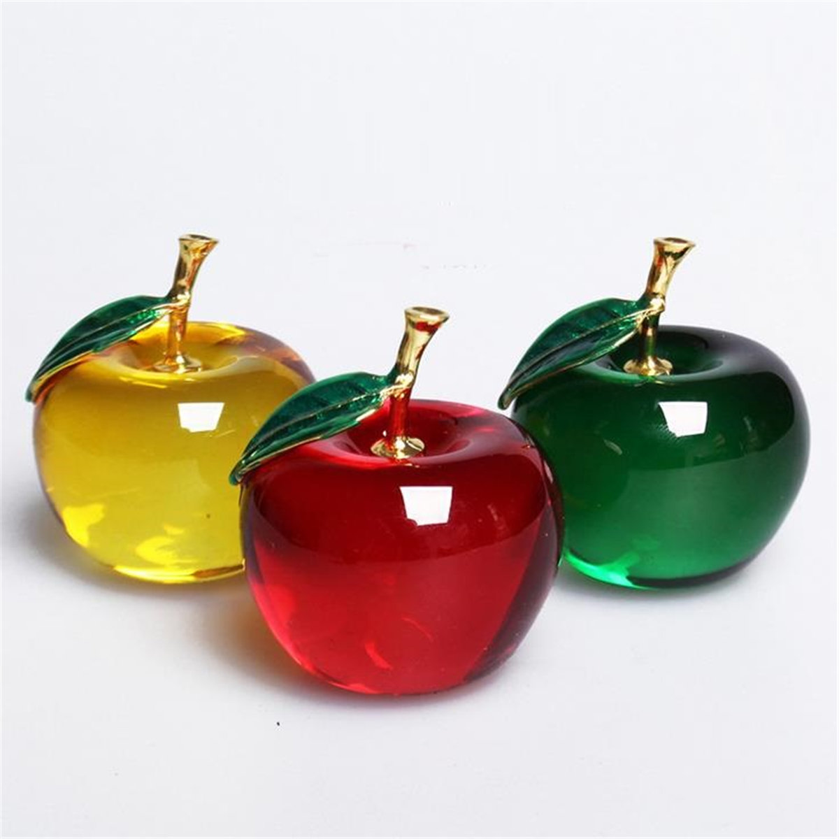 

Christmas Glass Apple, Yellow green red