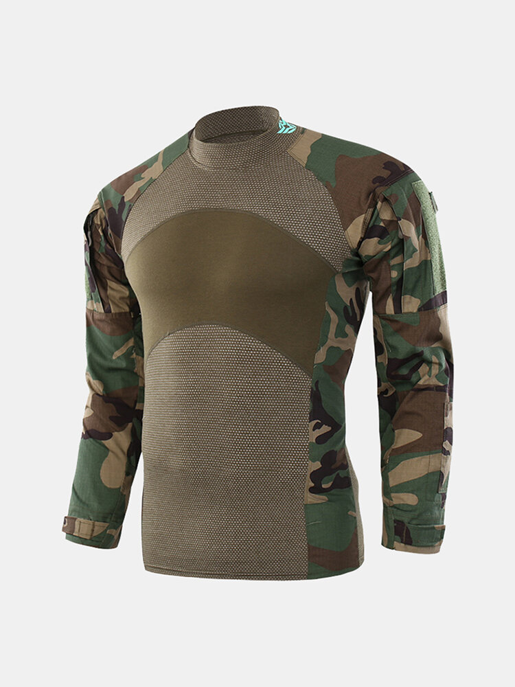 

Tactical Bendy Breathable Quick-dry T Shirt, Camouflage