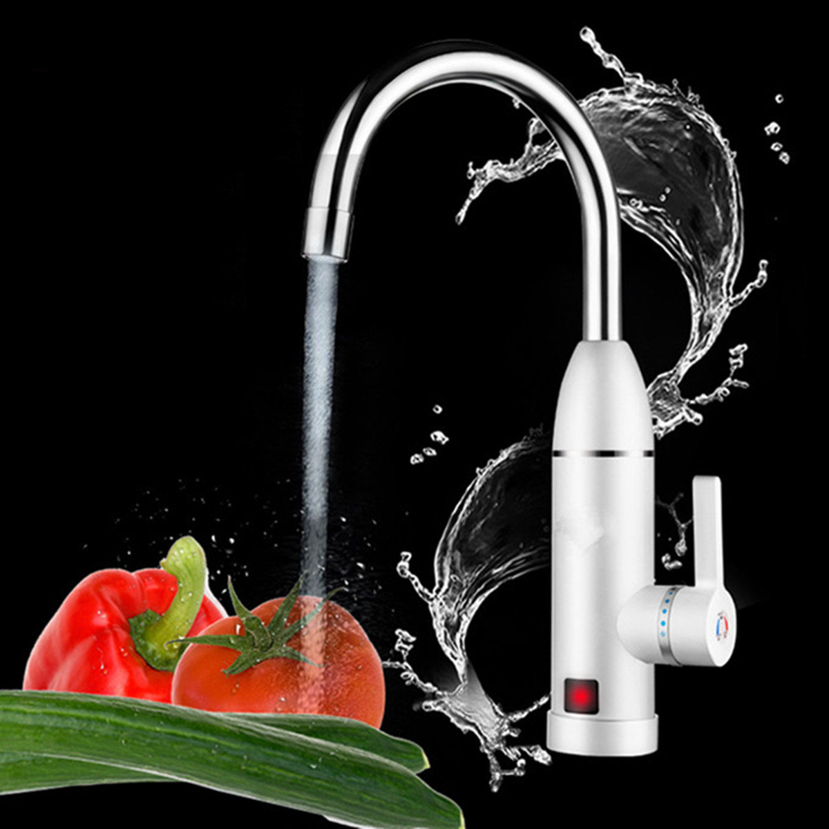 

Tankless Electric Water Heater Faucet Kitchen Heating Hot Cold Water Tap Kitchen Accessories