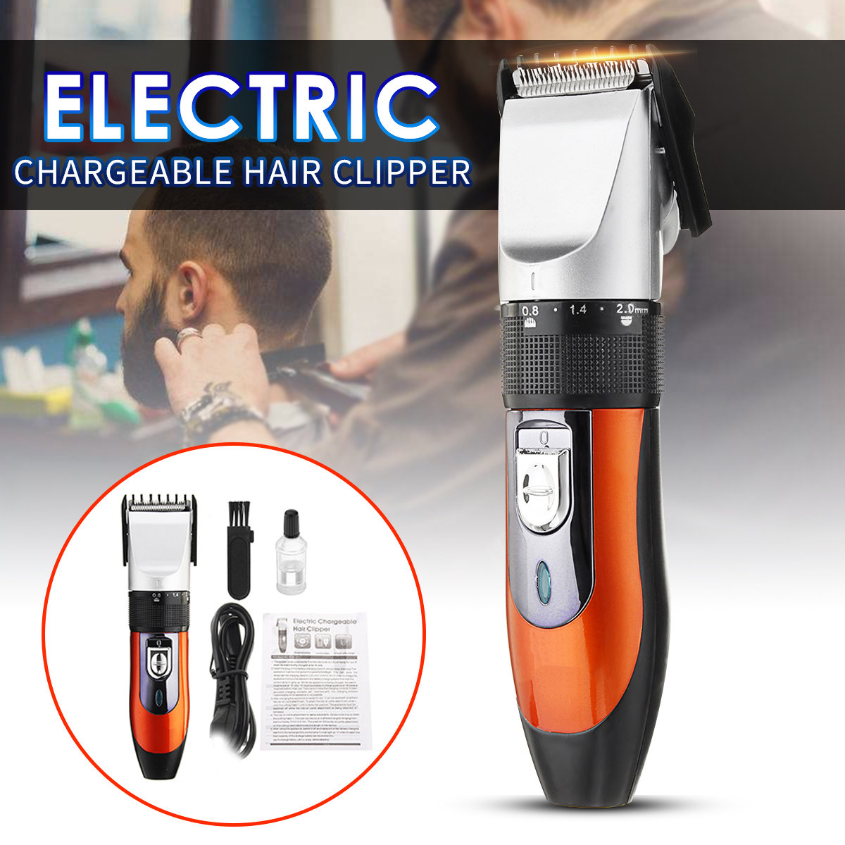 

KM-730 Electric Hair Trimmer