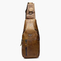 Brown Crossbody Bags For Men, Leather Chest Bags Online - NewChic