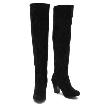 Classic High Heel Over the Knee Boots