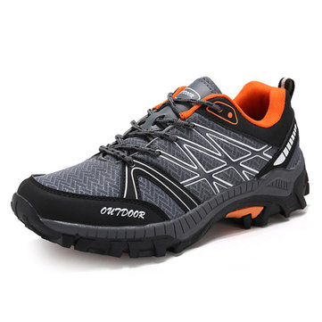 Men's Fabric Breathbale Outdoor Wearable Lace Up Sport Casua