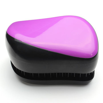 Salon Purple Anti-static Hair Care Styling Massage Comb Brush