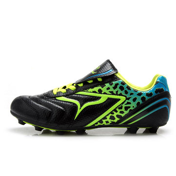 Tiebao Boys Outdoor Training Breathable Firm-Ground Soccer Shoes